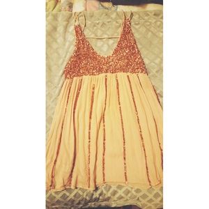 Free people sequence spaghetti strap dress
